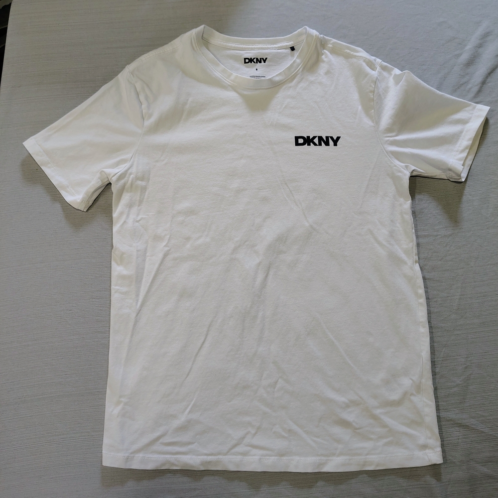DKNY Men's White T-Shirt